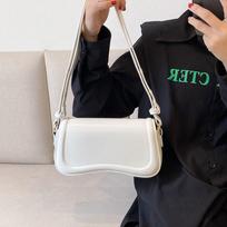 Premium texture niche messenger bag women's summer new trendy and versatile fashion shoulder underarm small square bag ruda