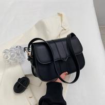 Mažos odinės balnelio formos rankinės moterims Vasarinė grandinėlės peties crossbody rankinė Moteriškos vintažinės pažasties rankinės Moteris brown