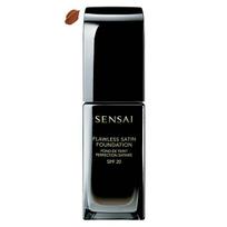 Sensai Flawless Satin Foundation Spf20 30ml 206 Brown Beige black