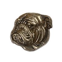 Buldogas - atminimo lenta su šunimi, personalizuota padėka, apdovanojimas, diplomas su dedikacija iš prekės ženklo Art-Dog ruda