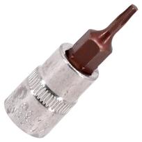 T15 Bit Socket Torx T20 T27 1Pcs T8 6.35mm / 1/4 Inch T8