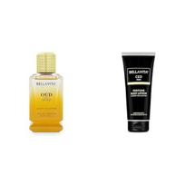 Bella Vita Luxury Men Oud Gold Eau De Parfum Intense Liquid With Caramel Orris Rose Jasmine Woody 100 Ml Intense CEO Man Body Perfume Lotion black