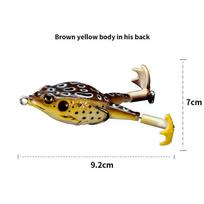 Propeller Frog Soft Bait Swimbait Lures - Lifelike Swimming Action, Durable Construction ruda
