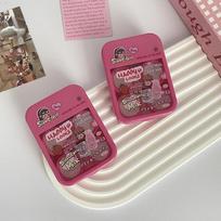 Mielas mini kontaktinių lęšių dėklas rinkinys mergaitėms Kelioninis nešiojamas kontaktinių lęšių dėžutė Kontaktinių lęšių laikymo konteineris