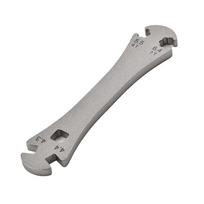 Bicycle Wrench 4.3/4.4/5.5/6.4 Bicycle Spoke Wrench gray