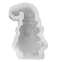 Multifuntional Christmas Molds Artistic Molds Dwarf Shape Silicone Candle Molds Easy Demolding Mold for Making Candle 5075 gray