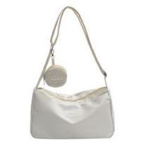 New Messenger Bag, Student Class Bag, Women's Ins Style Japanese Large-capacity Solid Color Shoulder Bag ežero mėlyna spalva