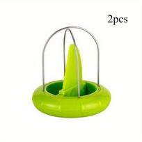 1pc Kiwi Peeler: An Easy-to-Use Splitter For Special Fruits And Kitchen Accessories 2pcs žalia