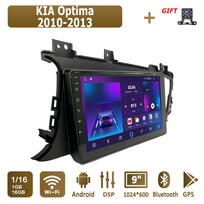 Android Carplay Car Radio For KIA Optima 2010-2013 Multimedia Player Head Unit Stereo GPS Navigation BT WIFI 4+64GB 2+32GB blue