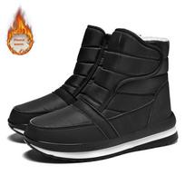 Žiemos pagalba Neslystantys Vandeniui atsparūs Lengvi Sniego batai Moteriški Vidutinio amžiaus ir vyresnio amžiaus Stori Šilti Auliuko Medvilniniai Batai 35 juoda