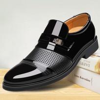 Men Dress Shoes slip on fasion Casua Mens Male Party Sneakers Slip Black Leather Loafers Sapato Social Masculino Italian Shoes 38