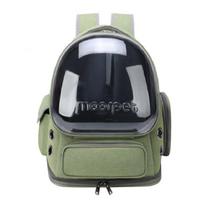 Transparent Pet Cat Carrier Bag Outdoor Travel Backpack For Cats Small Dogs Breathable Cat Carrying Bag Pet Supplies žalia