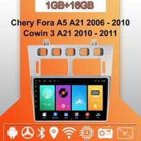 Android Carplay Automobilio Radijas Chery Fora A5 A21 2006 - 2010 Multimedia Grotuvas Galvos Vienetas Stereo GPS Navigacija BT WIFI 2+32GB 1+16GB orange