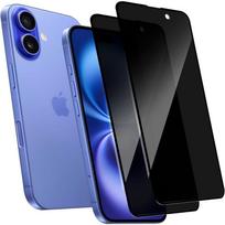2 vnt iphone16 grūdinto stiklo rinkinys, apsaugantis nuo šnipinėjimo ekrano, 9H kietumo apsauganti nuo įbrėžimų, 6,1 colio plėvelė