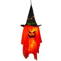 Halloween Decoration Cushaw Ghost Witch Hat Ornaments, Halloween Party Decoration Props One Size šafranas