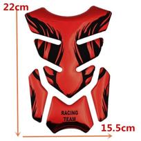 1 X Motociklo bako apsauga lipdukas (22*15,5 cm) raudona