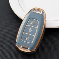 „Hyundai Tucson“ 5 mygtukų raktų dangtelis, skirtas IX35, IX25, Fiesta – apsaugokite savo automobilio raktą! gray