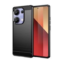 For Cover Xiaomi Poco M6 Pro Case For Poco M6 Pro 4G Shockproof Anti-knock Silicone Carbon Fiber Back Case For Poco M6 Pro Case For Poco M6 Pro 4G juoda