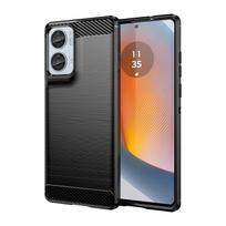 For Moto Edge50 Fusion Motorola G85 Soft Silicone Protective Back Cover for moto s50 neo edge 50fusion Phone Cases Coque Fundas Moto Edge50 Fusion juoda