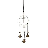 Keys Keychain Design Wind Chime Ornament Vintage Handmade Witch Bells Wind Chime Hanging Decoration Car Interior A