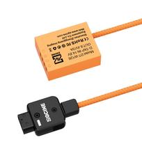 ZGCINE NP-W126 Dummy Baterija su D-Tap Jungtimi Maitinimo Kabelis 60cm Ilgio D-Tap į NP-W126 Dummy oranžinė