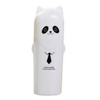 Portable Cute Cartoon Travel Toothbrush Toothpaste Towel Storage Box with Cover Sale Goods white
