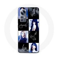 Coque Maniacase pour Xiaomi 12 5G blackpink signature photo