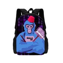 Gorilla Game Label Children's Backpack Cartoon Book Bag Boys And Girls Game Book Bag Durable And Lightweight