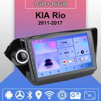 Android Carplay automobilinis radijas, skirtas KIA Rio 2011-2017 Multimedijos leistuvo galvos blokas Stereo GPS navigacija BT WIFI 2+32GB 1+16GB