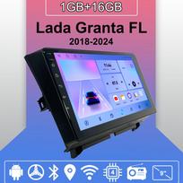 Android Carplay Car Radio For Lada Granta FL 2018-2024 Multimedia Player Head Unit Stereo GPS Navigation BT WIFI 2+32GB 1+16GB