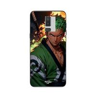 Coque Samsung Galaxy j8 2018 One piece Zoro manga anime 3D art Maniacase juoda