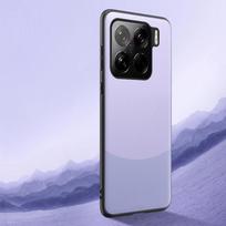 Prabangus kombinuotos odos telefono dėklas Xiaomi 15 Pro 14T 14 Pro Ultra modeliui, matinis, atsparus smūgiams, minkštas rėmelis, galinis dangtelis For Xiaomi 15 Pro violetinė