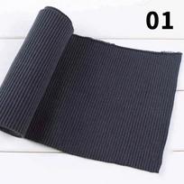 Briaunuota iškirptė Rankogaliai Apvadas Elastinė megzta beisbolo uniformos striukė Siuvimas Apvado audinys Briaunuota apdaila Džersis Beisbolo palto aksesuaras 17x90cm