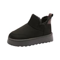 Winter Women Snow Boots Warm Fur Platform Casual Shoes High Quality Plush Boots  Outdoor High Top Shoes Plus Size 36-41 36 juoda
