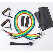 Resistance bands - ELASTIBAND - 11pcs - Rubber rope - Fitness - Beginner