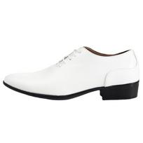Mada Vyriški Balti Lakiniai Bateliai Vyras Vestuviniai Bateliai Vyrams 2024 Batai Odiniai Formalūs Kostiuminiai Bateliai Zapatos Oxford Hombre Chaussure Homme Mari 38 balta