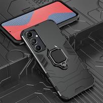 Shockproof Armor Case for Samsung A55 5G A35 A25 A15 A05 Silicone+PC Metal Ring Stand Holder Phone Cover for Galaxy A05S for Samsung A05S juoda