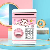 Elektroninis Piggy Bank seifas berniukams Merginos Piggy Bank vaikams Skaitmeninės monetos Pinigų santaupos Seifas bankomatas Dovana