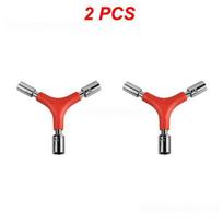 2/3/4PCS Wrench Set Precise Durable High-quality Must-have Essential Innovative Heavy-duty Tools Maintenance red