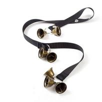 Dog Doorbell Rope Resistance To Biting Relieve Boredom Tear-resistant Door Potty Training Adjustable Door black