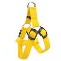 Dog Harness Super Soft Wear Resistant Polyester Medium Dog LED Training Vest Harness geltona