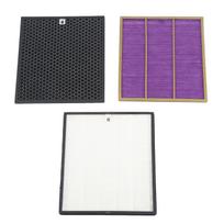 AC4121+AC4123+AC4124 filtrų rinkinys, skirtas Philips AC4002 AC4004 AC4012 oro valytuvo dalims CHINA black