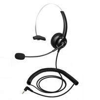 Useful Clear Sound Effect Breathable Telephone Headset 3.5mm 2.5mm RJ9 Call Center Noise-reduction Headphone