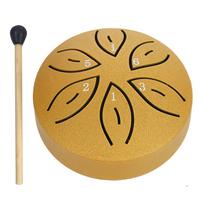 3 Inches 6 Notes Rain Drum for Outside Hand Pan Drum Percussion Musical Instruments for Yoga Meditation Unique Gift auksas