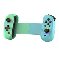 D9 Telescopic Game Controller RGB Light Mobile Phone Gamepad with Turbo/6-axis Gyro/Vibration for Android iOS PS3 PS4 Switch PC