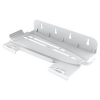 Sieninis laikiklis-stovas PS5 Slim konsolei su valdiklio laikikliu, pakabinamas ant sienos stovas Playstation 5 Slim/Playstation 5 konsolei balta