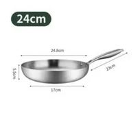 304 nerūdijančio plieno Wok keptuvė maisto gaminimui, kepti kepsniui, puodas dujinei viryklei, elektromagnetinė krosnelė, bendras puodas, nelipni keptuvė, keptuvė