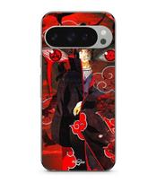 Phone Case - MANIACASE - Google Pixel 9 Pro - Demon Slayer Pattern - Soft - Red juoda