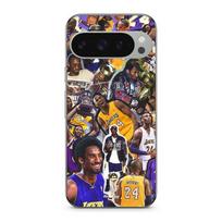 Case - MANIACASE - Google Pixel 9 Pro - Silicone - Black - Kobe Bryant NBA Champion juoda