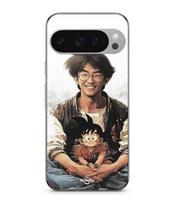 Coque - MANIACASE - Google Pixel 9 Pro - Akira Toriyama Goku - Souple - Noir juoda